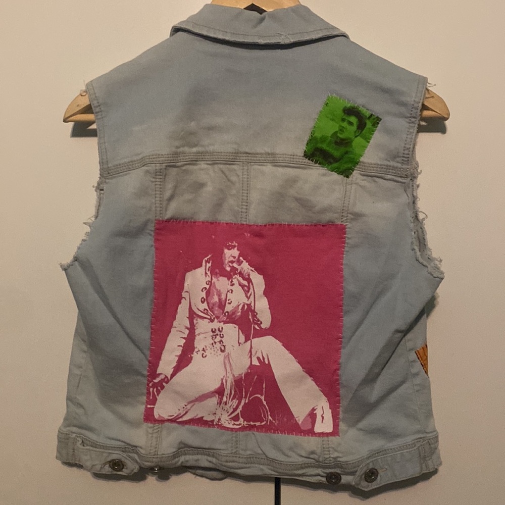 Elvis Presley DollHouse Denim Vest - Picture 7 of 7